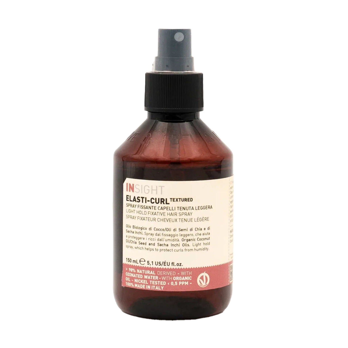 Фіксувальний спрей для волосся Insight Elasti-Curl Textured Light Hold Fixative Hair Spray легкої фіксації, 150 мл
